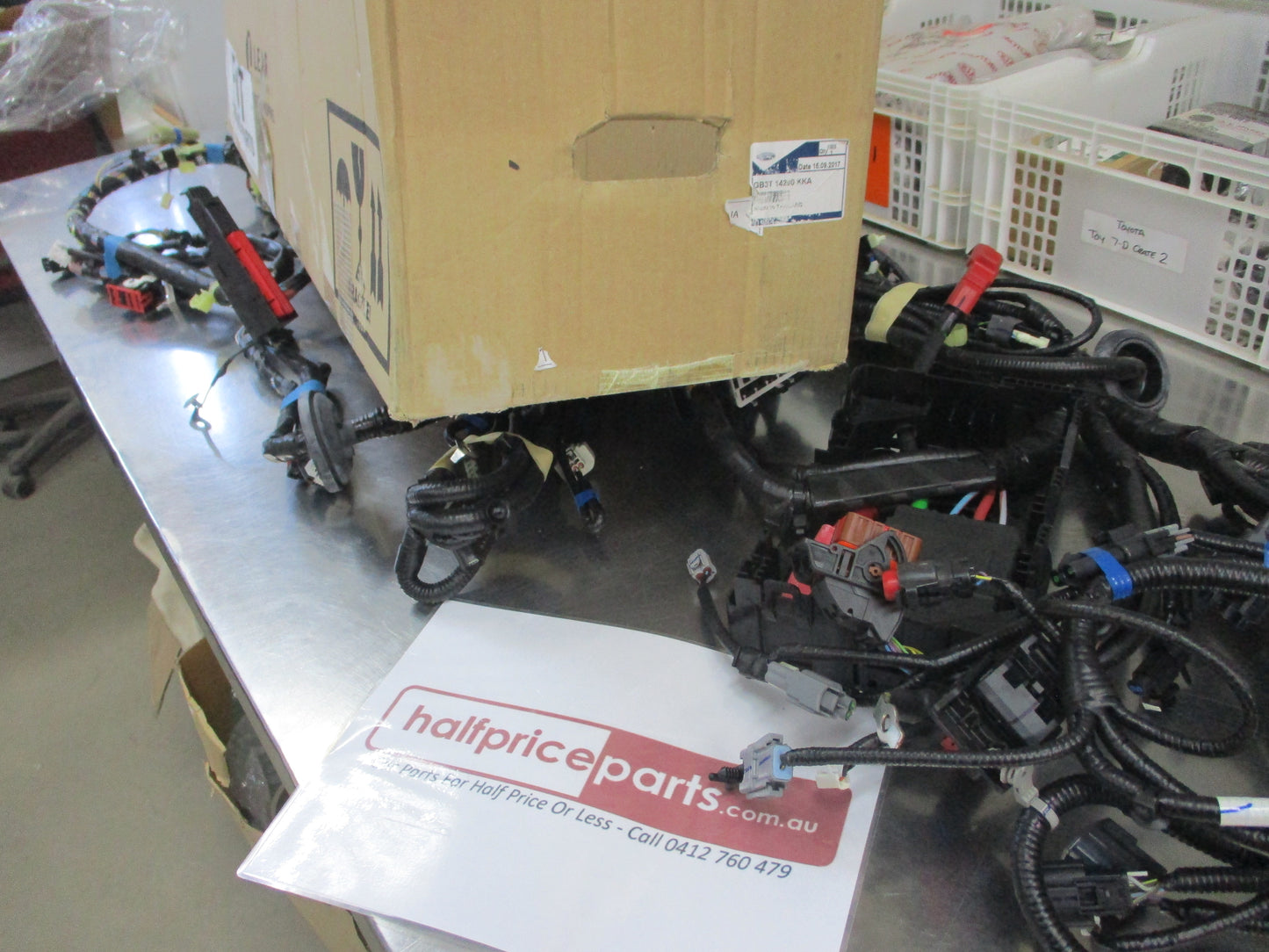 Ford PX Ranger 3.2ltr 6spd Manual Rear Wheel Drive ONLY Genuine Front Wiring Harness Body Loom New Part