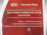Kia K2700 Genuine Anti-Freeze Coolant 1Ltr New Part
