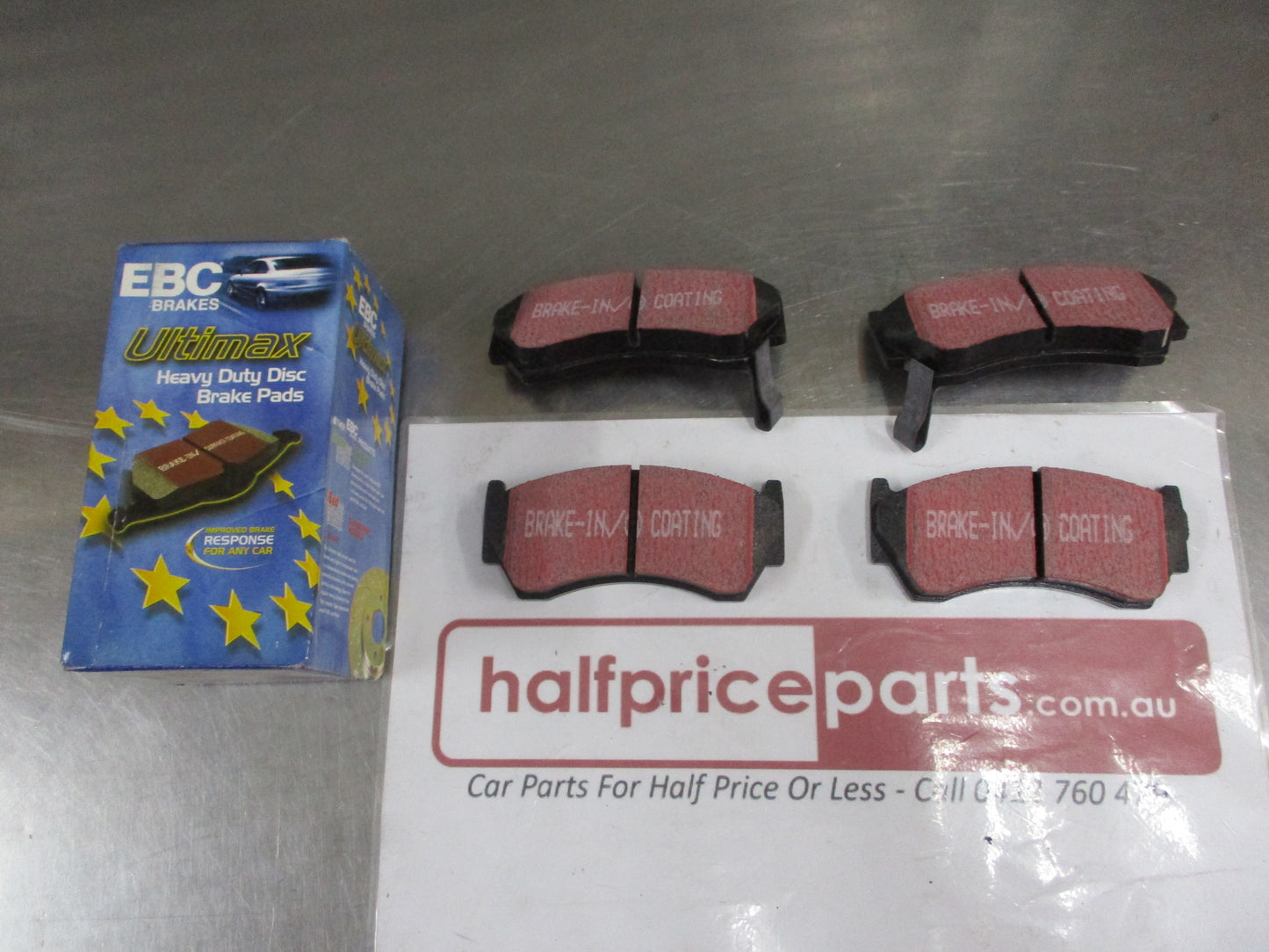 EBC Front Disc Brake Pad Set Suits Nissan Pulsar N15/ NX Coupe/Mazda 323 BJ New Part