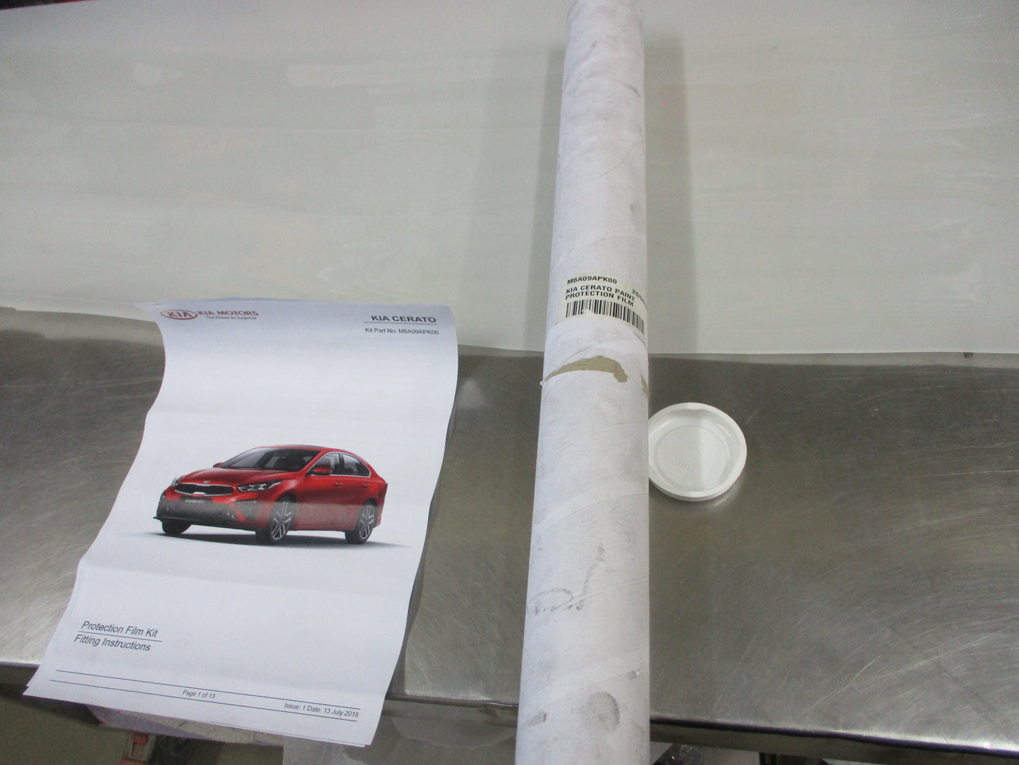 Kia Cerato 2.0 Ltr Mpi Sedan Genuine Paint Protection Film New Part
