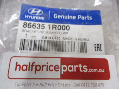 Hyundai Accent Genuine Rear Bumper Lower Bracket New Part