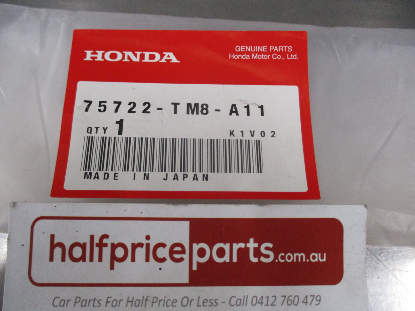 Honda Insight Genuine Rear Nameplate Emblem New Part