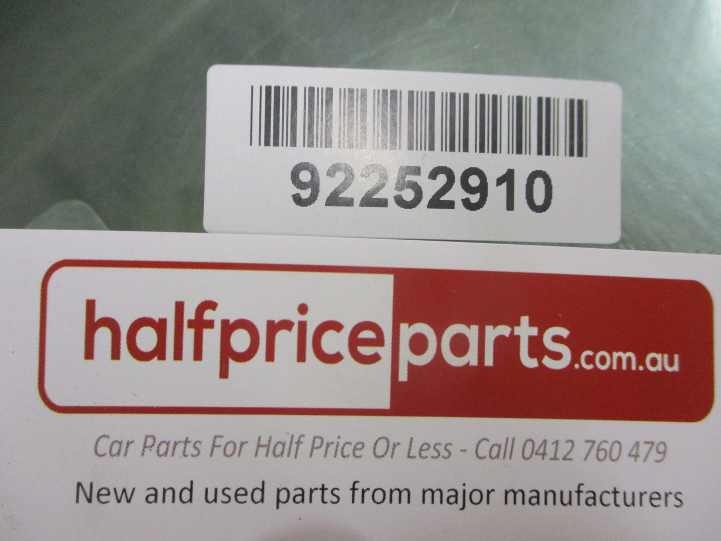 Holden VE/VF Commodore Genuine Drivers Front Door Glass New Part