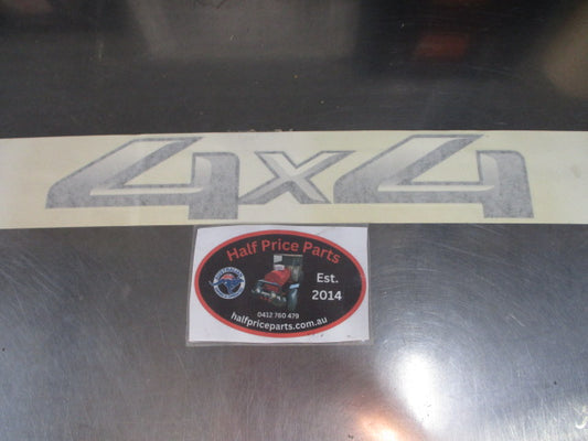 Ford Ranger Genuine 4X4 Sticker/Emblem New Part
