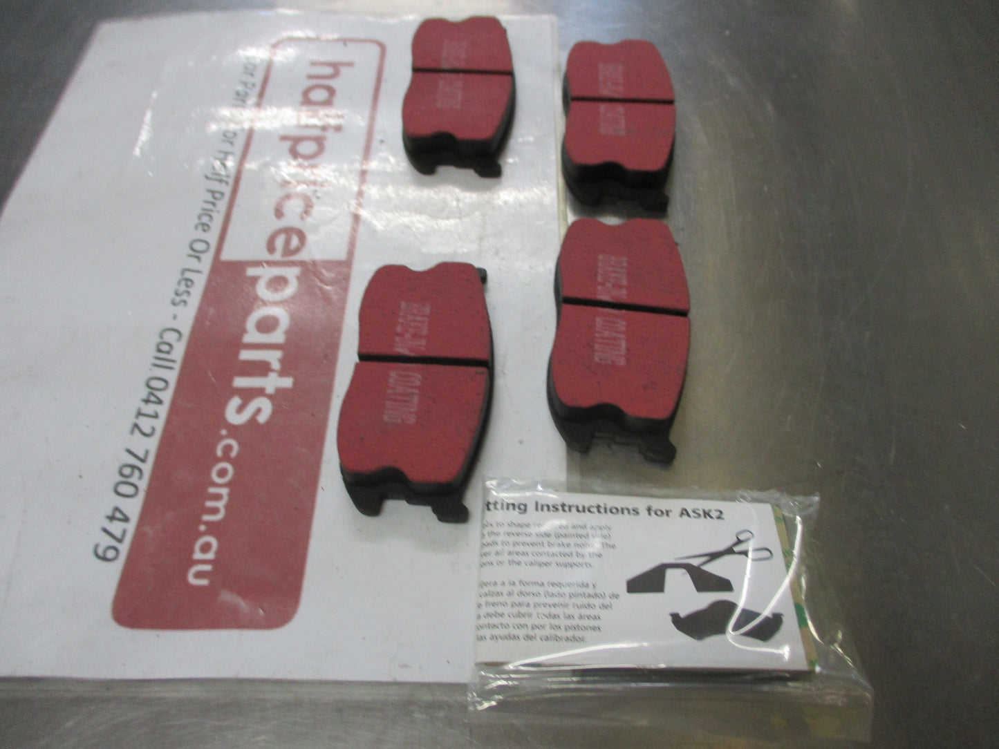 EBC Front Brake Pad Set Suits Holden Gemni/Mazda 323 New Part