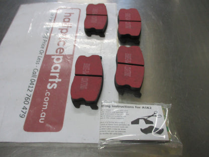 EBC Front Brake Pad Set Suits Holden Gemni/Mazda 323 New Part