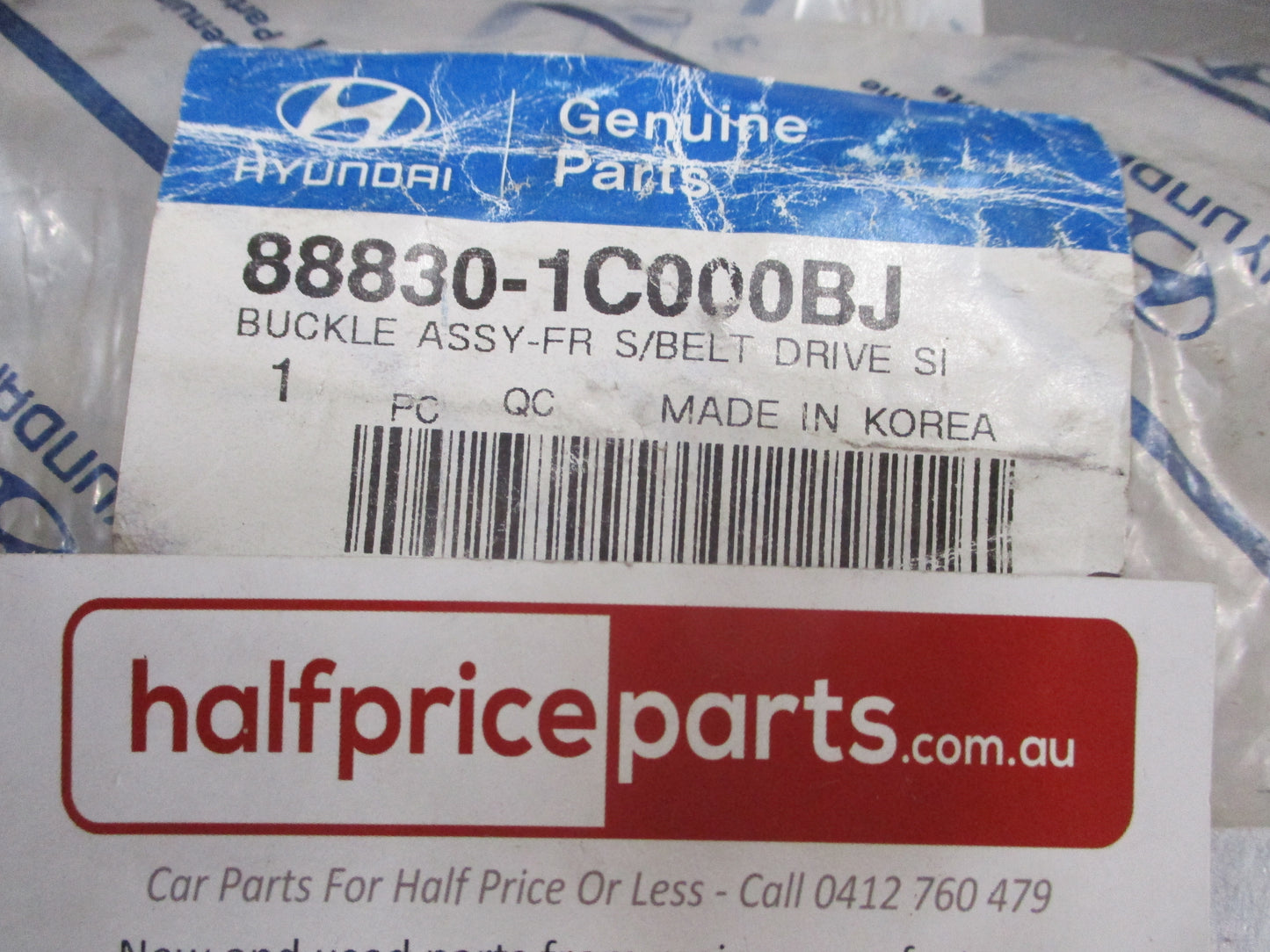 Hyundai Getz Genuine Left Hand Front Seat Belt Buckle New Part