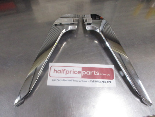 Mitsubishi MQ Triton Genuine Front Bumper Garnish Pair Used Part