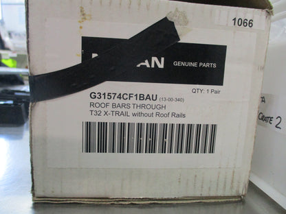Nissan X-Trail T32 Genuine Roof Bars Through Style Kit New