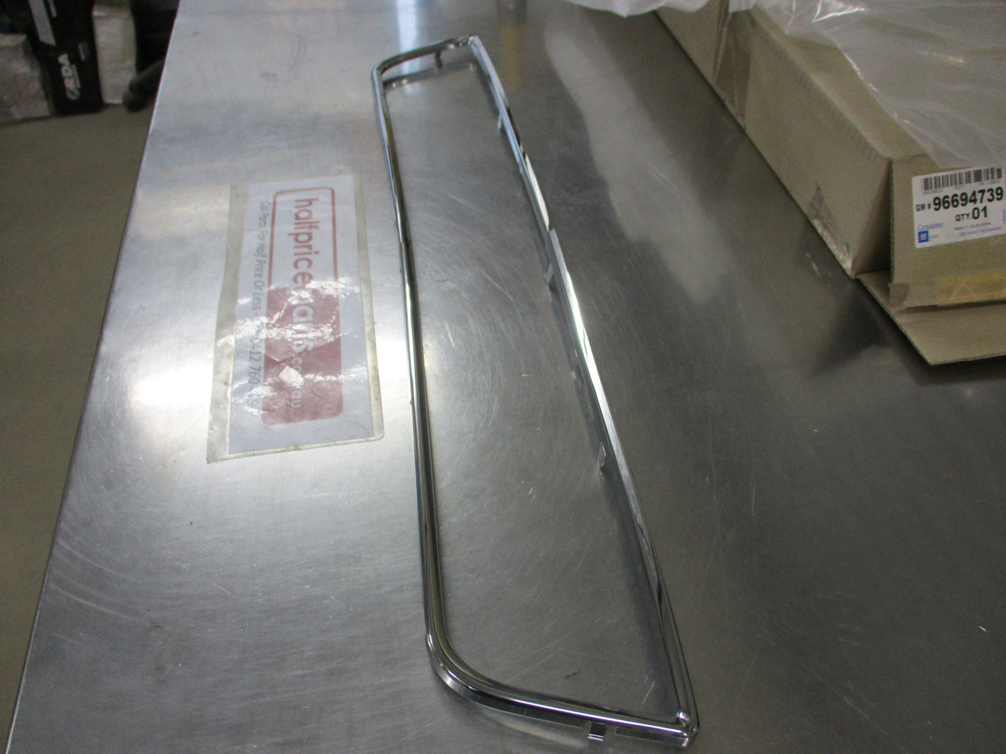 Holden Barina TM Genuine Upper Grille Chrome Surround New Part