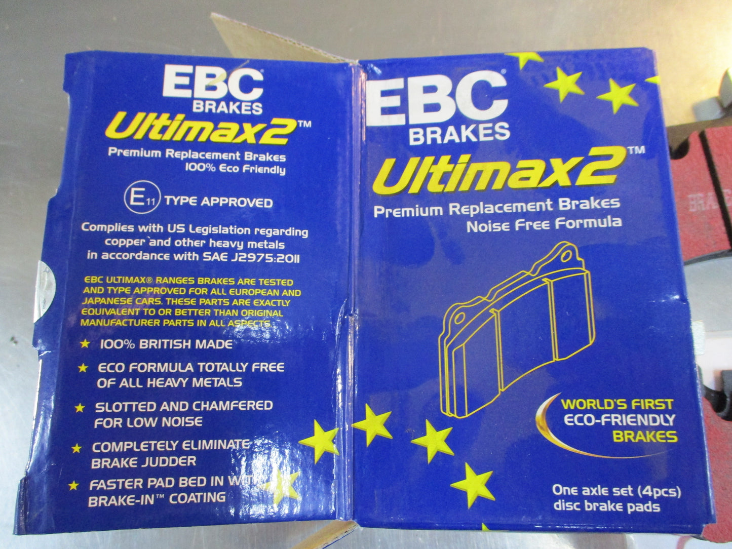 EBC Rear Brake Pad Set Suits BMW 135I Convertable-Coupe New Part