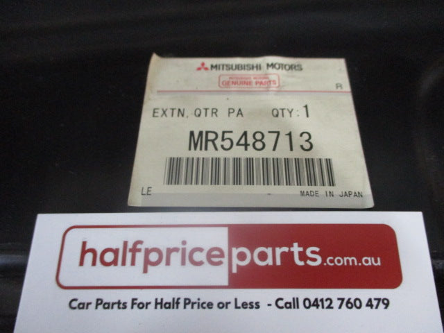 Mitsubishi Lancer Genuine Left Hand Rear Quarter Panel Extension New Part