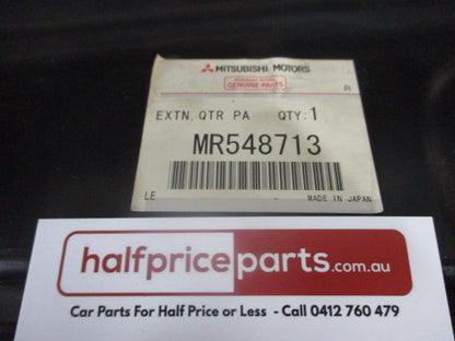 Mitsubishi Lancer Genuine Left Hand Rear Quarter Panel Extension New Part