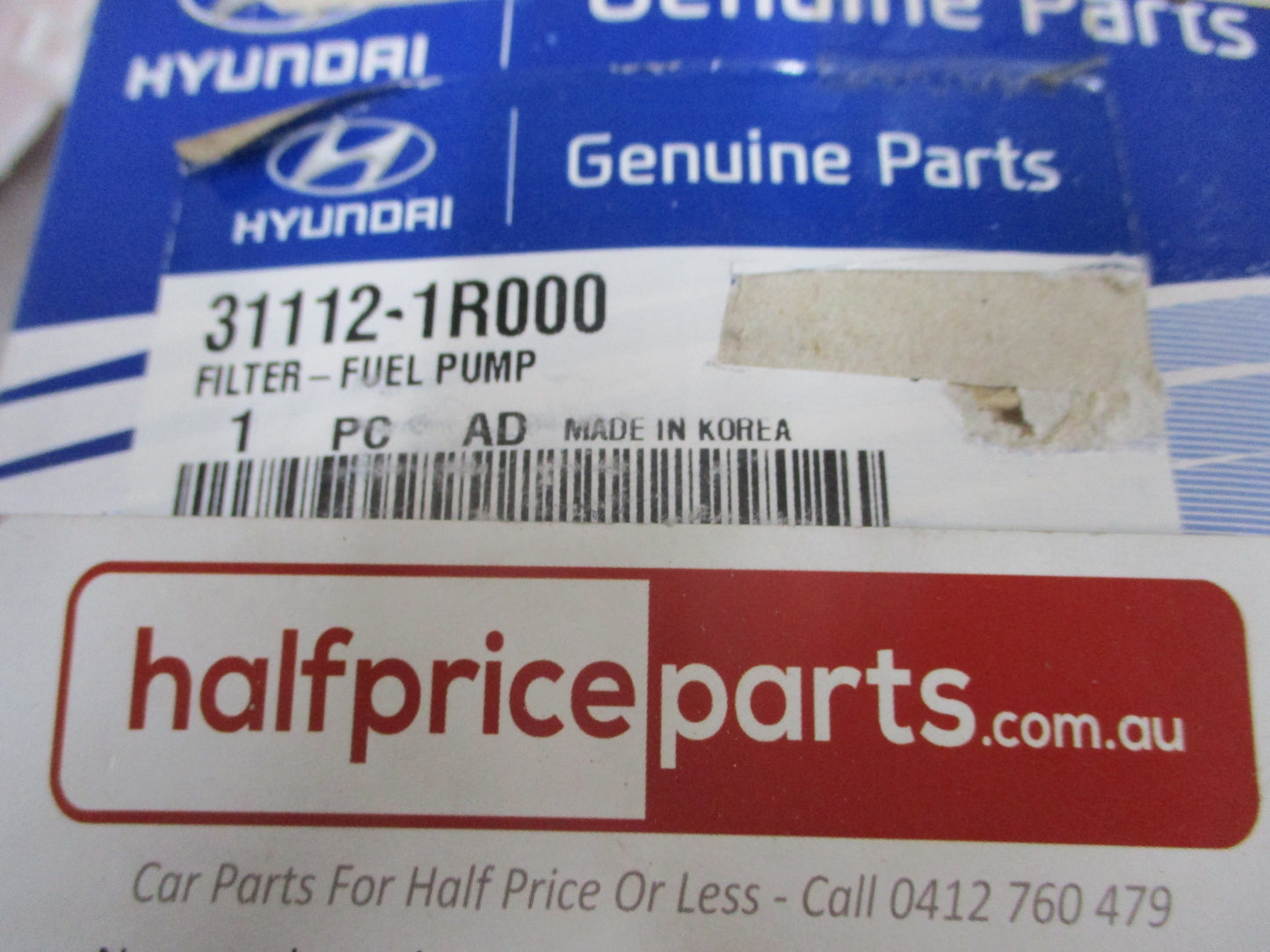 Hyundai Accent Genuine In Tank Fuel Pump Filter New Part