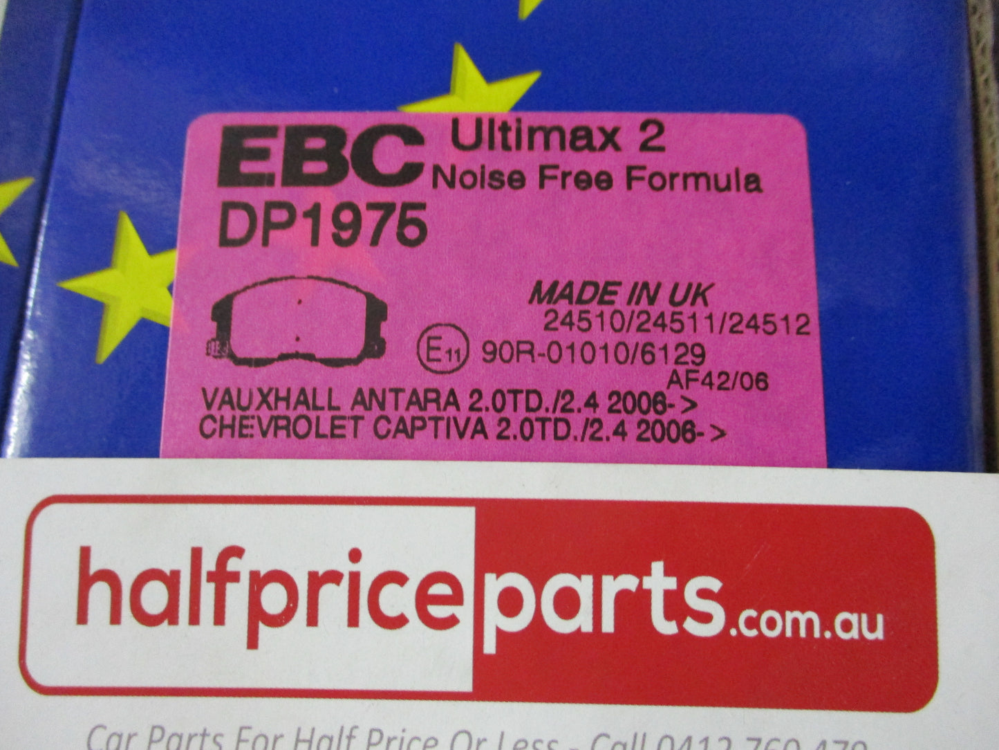EBC Front Disc Brake Pad Set Suits Holden Captiva New Part
