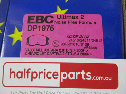 EBC Front Disc Brake Pad Set Suits Holden Captiva New Part