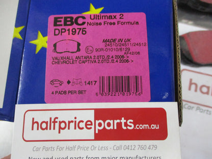 EBC Front Disc Brake Pad Set Suits Holden Captiva New Part