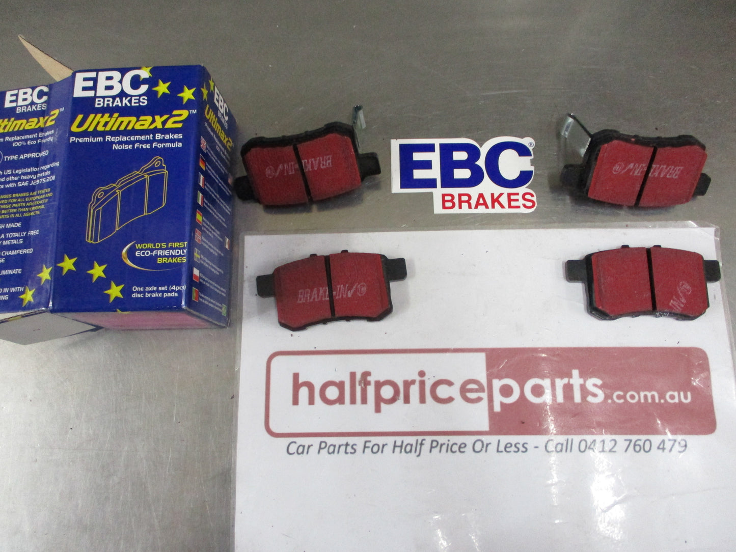 EBC Rear Brake Pad Set Suits Honda Accord New Part