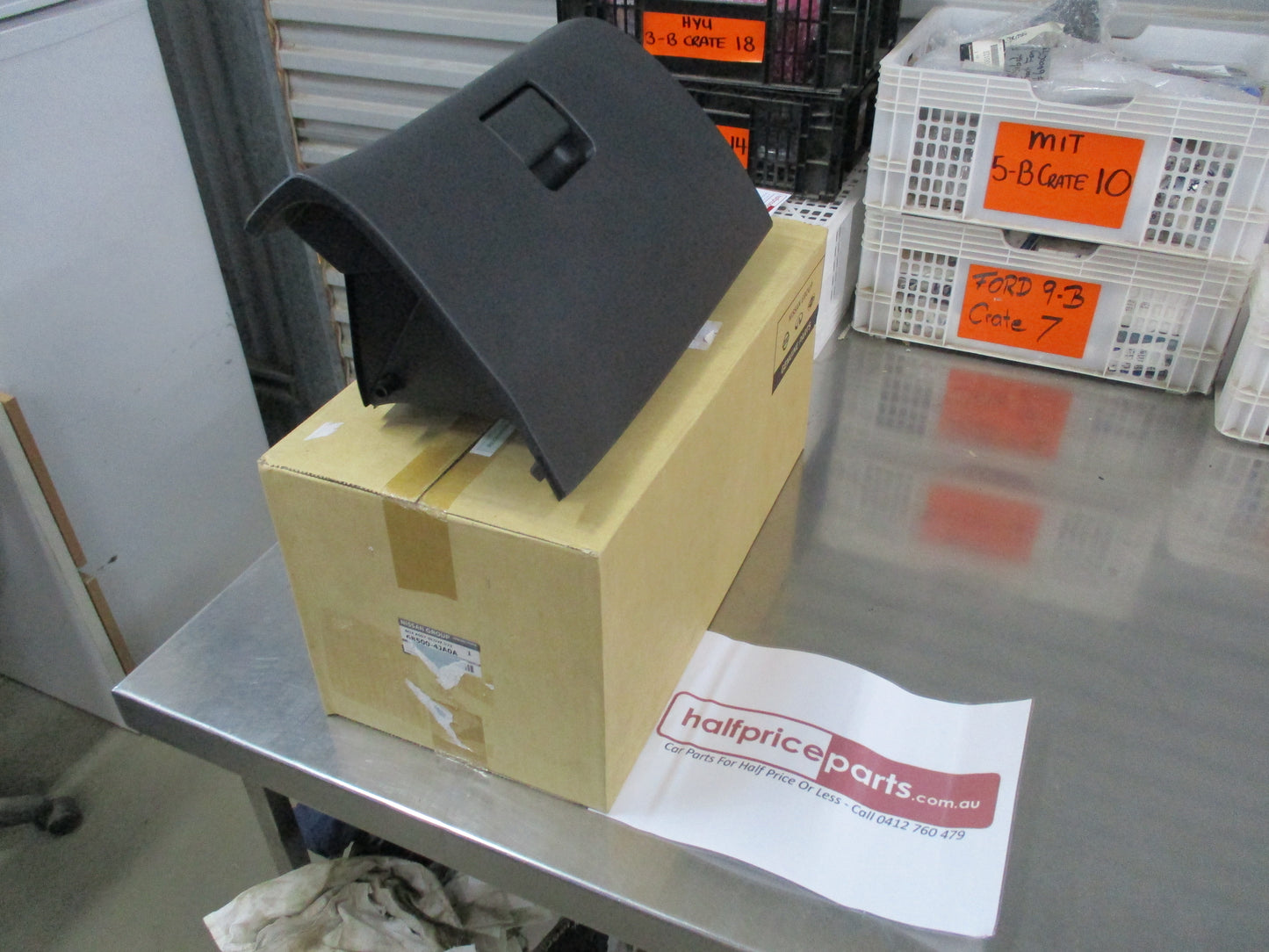 Nissan D23 Navara Genuine Glove Box Assy - No Key / Lock New
