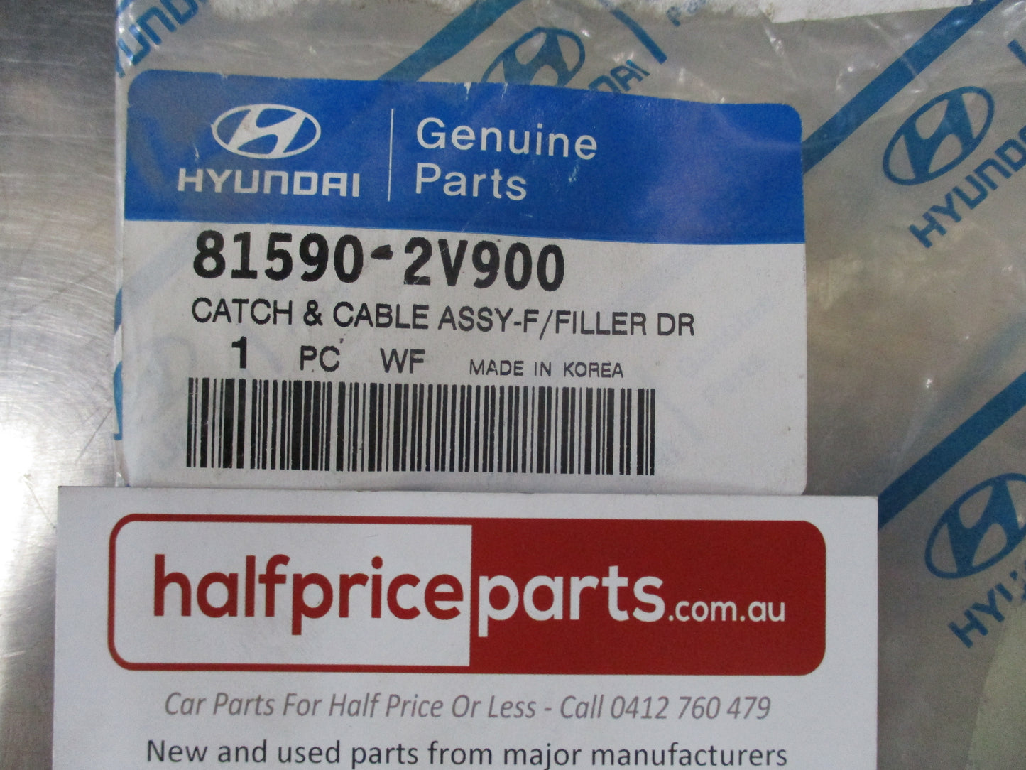 Hyundai Veloster Genuine Fuel Filler Door Release Cable New Part