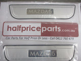 Mazda 6 Genuine Set Of Chrome Door Scuff Plates New Part