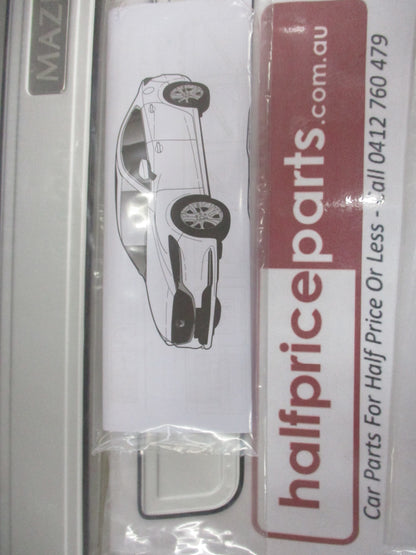 Mazda 6 Genuine Set Of Chrome Door Scuff Plates New Part
