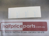 Holden Z71 RG Colorado Genuine Lower Tail Gate Decal New Part