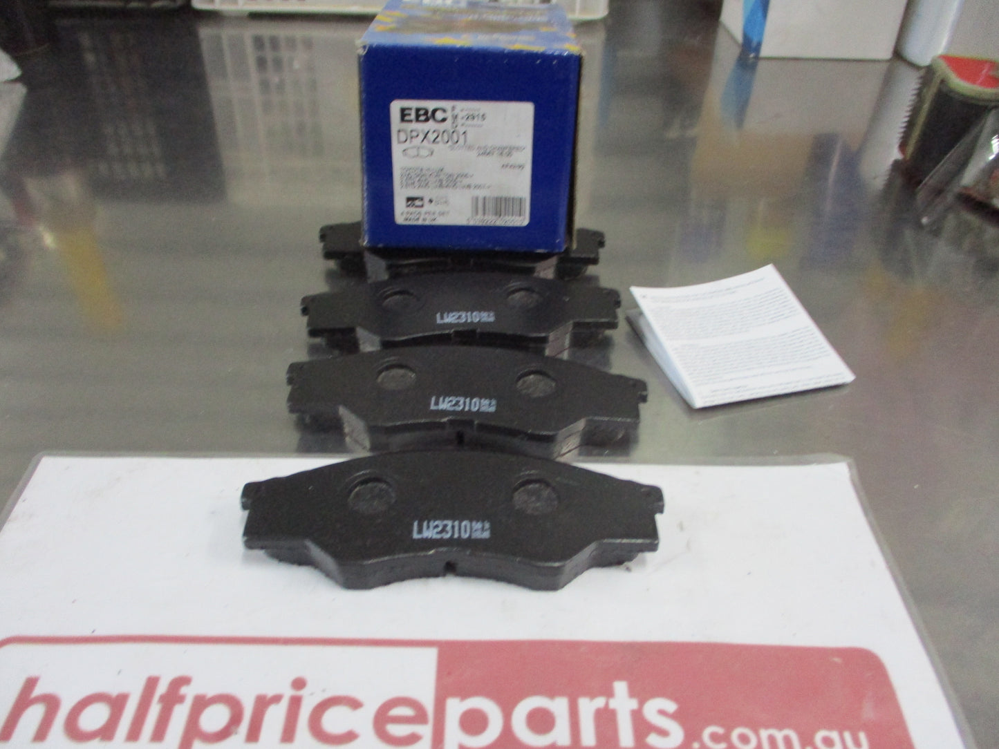 EBC Front Disc Brake Pad Set Suits Toyota Hilux 2WD New Part