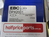 EBC Front Disc Brake Pad Set Suits Toyota Hilux 2WD New Part