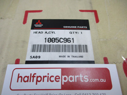 Mitsubishi MR Triton/Pajero Sport 2.4Ltr Diesel Genuine Cylinder Head assembly New Part