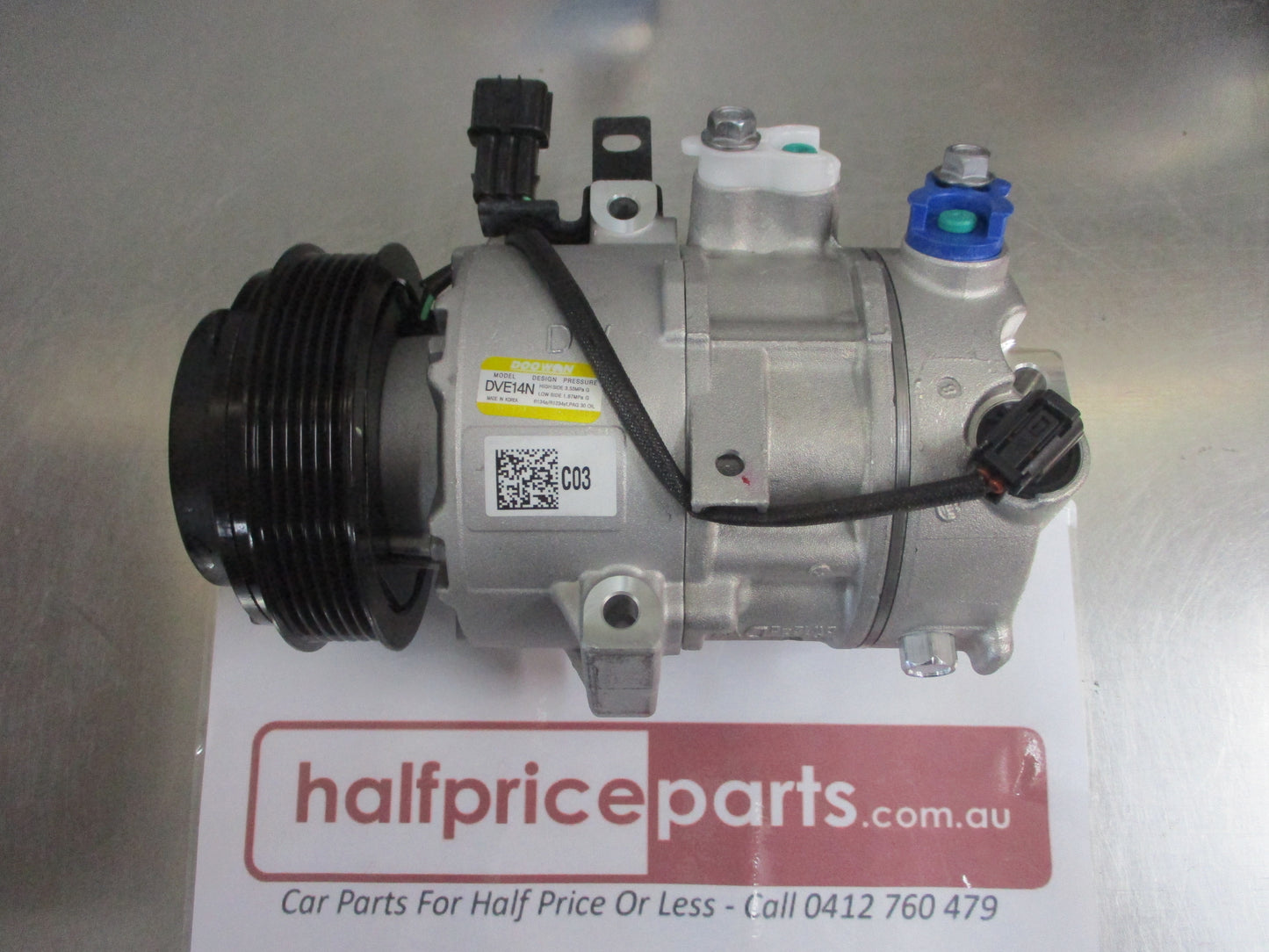 Hyundai Kona Genuine A/C Compressor Assembly New Part