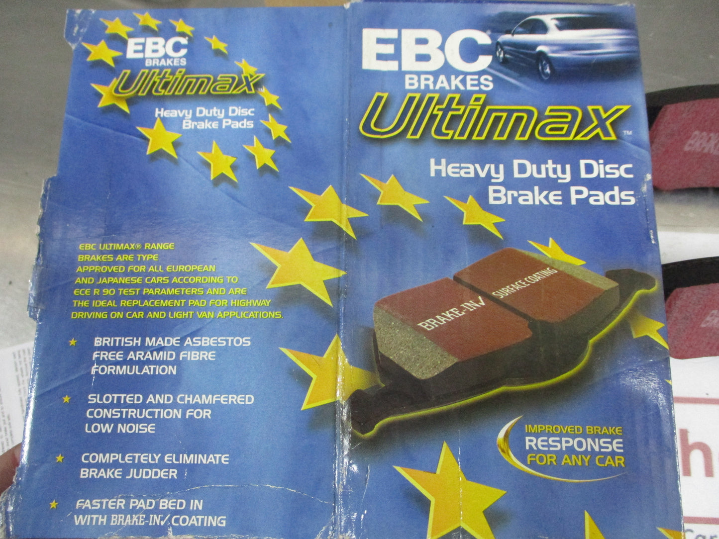 EBC Front Disc Brake Pad Set Suits Renault C5 New Part