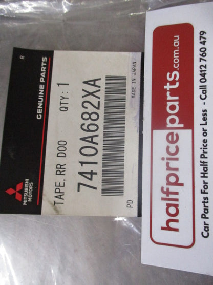 Mitsubishi Outlander Genuine Right Hand Rear Door Tape Rear New Part