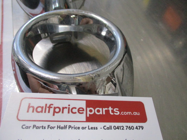 Ford Focus Mk3 Genuine Front Chrome Fog Light Bezel Pair - Used Part