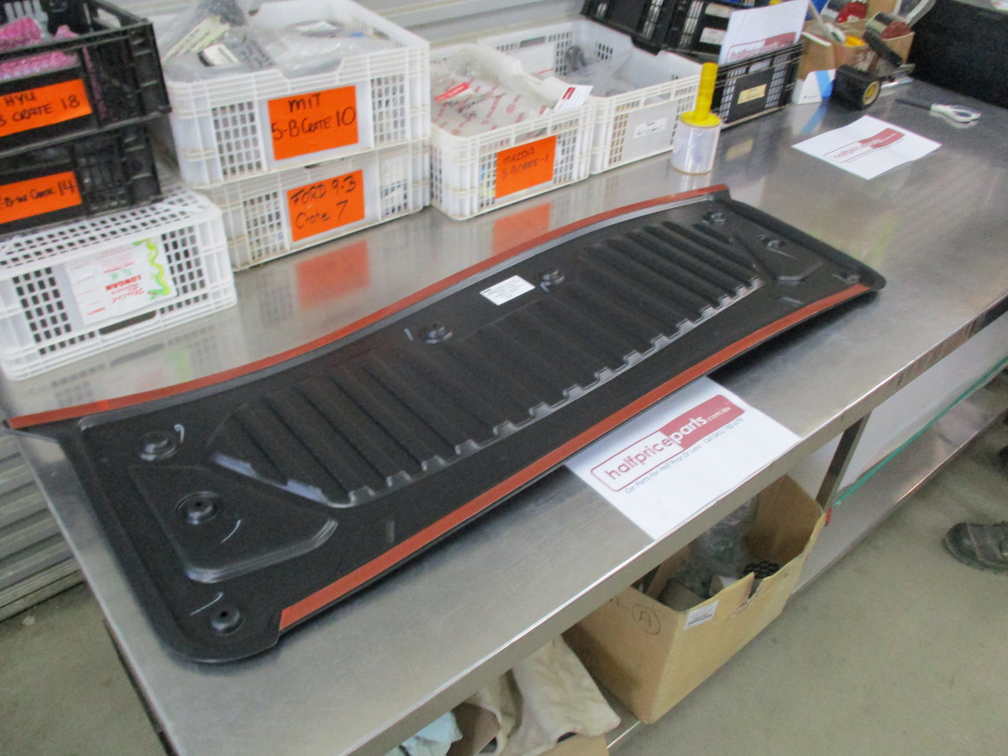 Mitsubishi Triton MQ Genuine Under Rail Tail Gate Liner New Part
