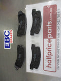 EBC Rear Disc Brake Pad Set Suits Toyota Corolla New Part