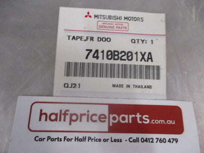 Mitsubishi Triton/Pajero Genuine Left Hand Front Door Sash New Part