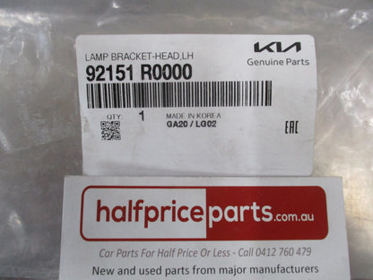 Kia Carnival Genuine Left Hand Headlight Inside Bracket New Part