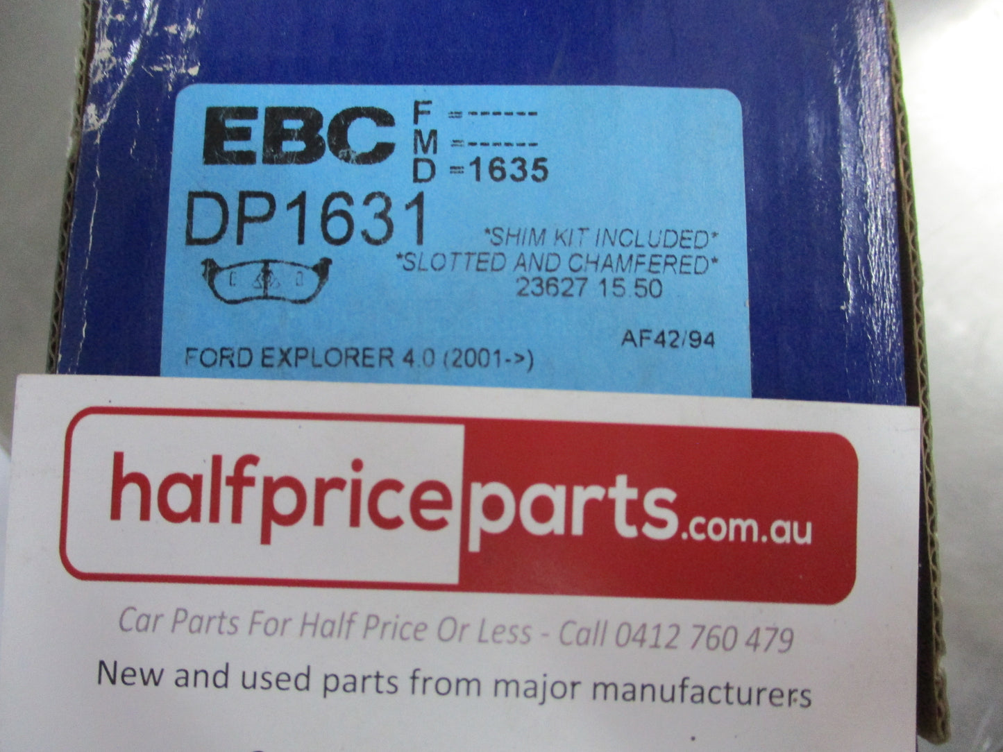 EBC Rear Disc Brake Pad Set Suits Ford Explorer New Part