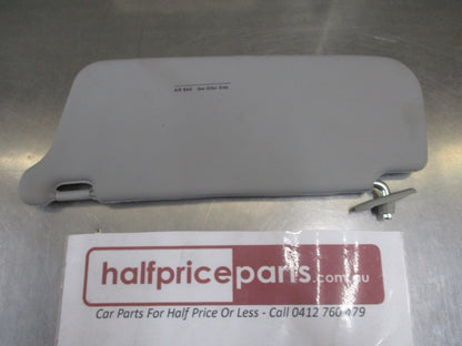 Hyundai Accent Genuine Drivers Side Sun Visor (Gray) New Part