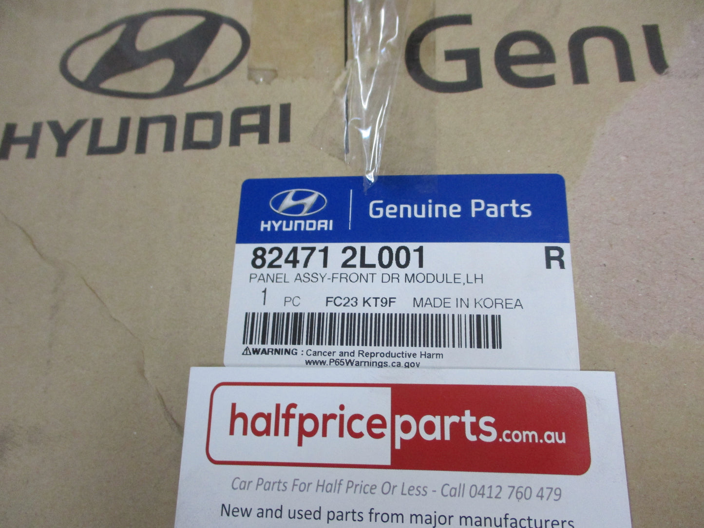Hyundai I30CW Genuine Left Hand Front Door Window Regulator New Part