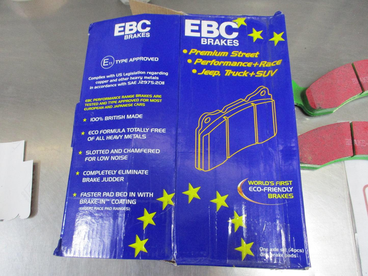 EBC Greenstuff Front Disc Brake Pad Set Suits Dodge Ram 2500/3500 New Part