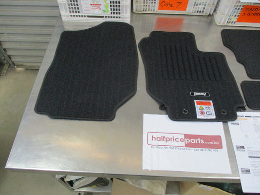 Suzuki Jimny A6G Genuine Front And Rear Carpet Mat Set Manual Vehicle Only New Part