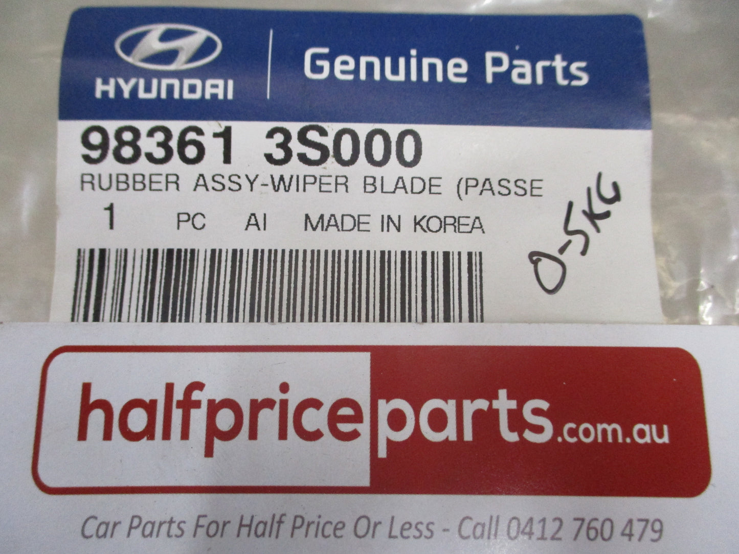 Hyundai Sonata Genuine Drivers Side Wiper Blade Refill New Part