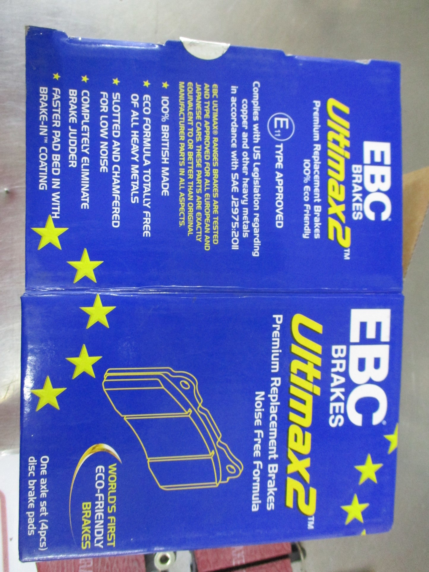 EBC Front Disc Brake Pad Set Suits Mercedes Benz C-Class New Part