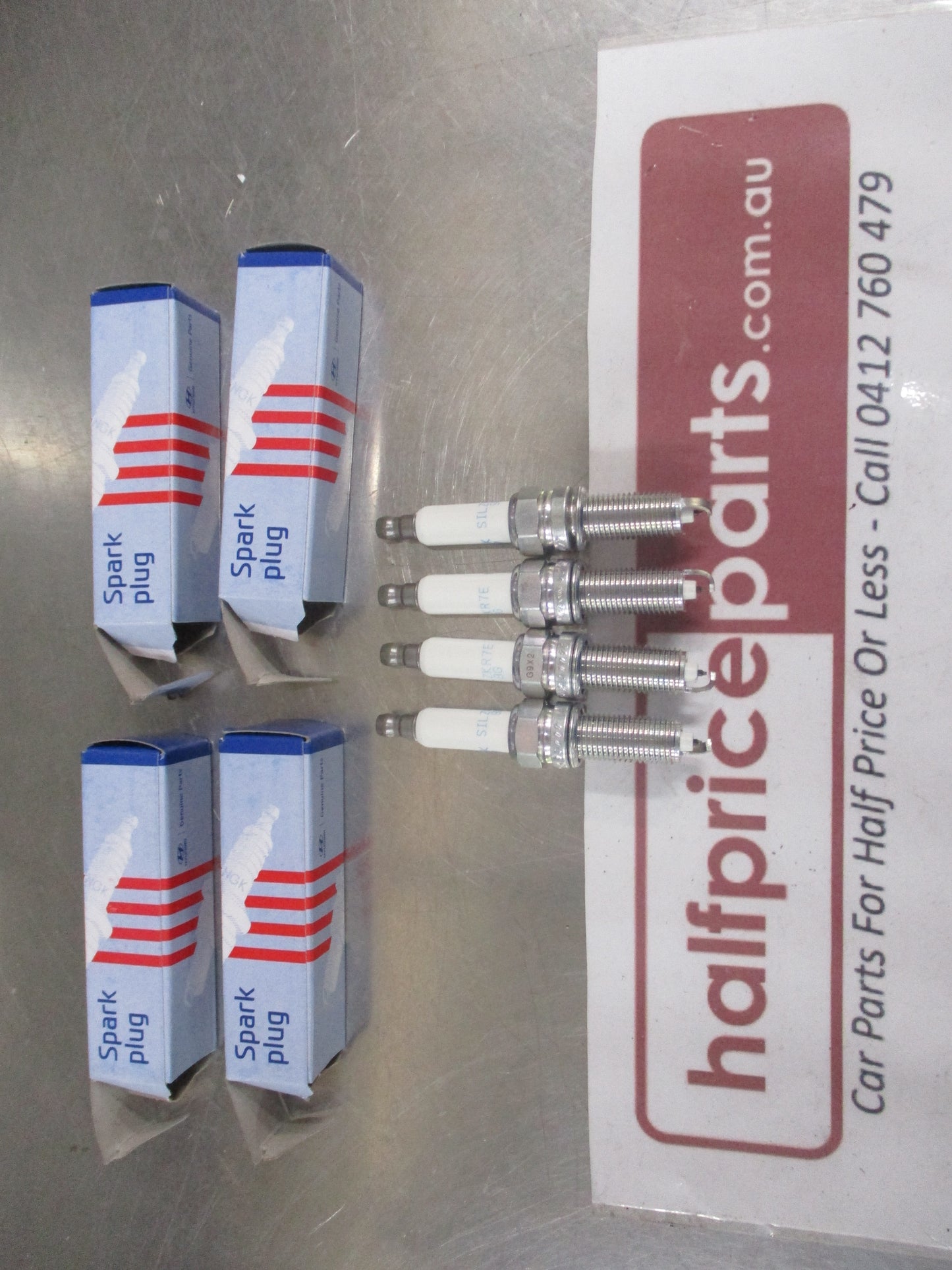 Hyundai Sonata Genuine Spark Plug Set Of 4 New Part