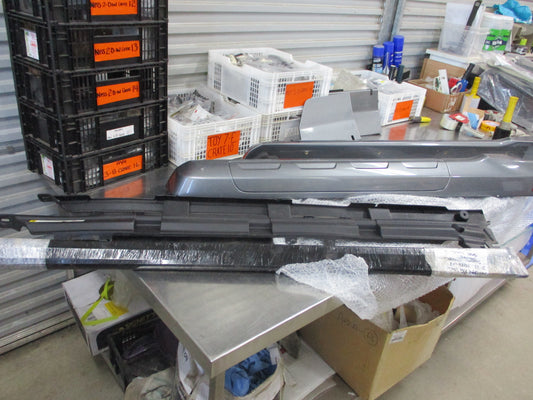 Holden Colorado Z71 Genuine Grey Sides Inner Sail Covers Tonneau Rails