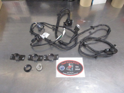 Ford PX Ranger MK3 Genuine Rear Park Assist Wiring 4 Head Silver-Red Used Part
