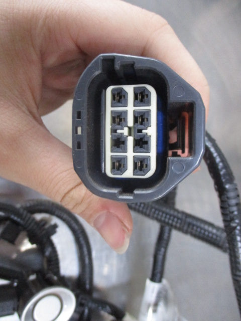 Ford PX Ranger MK3 Genuine Rear Park Assist Wiring 4 Head Silver-Red Used Part