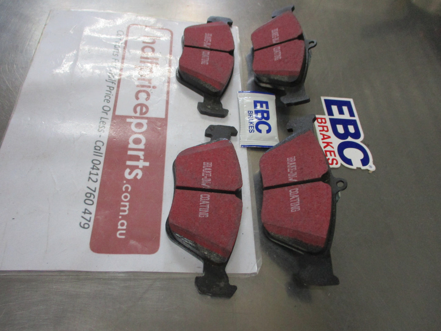 EBC Front Disc Brake Pad Set Suits Holden Calibra / Vectra-A New Part